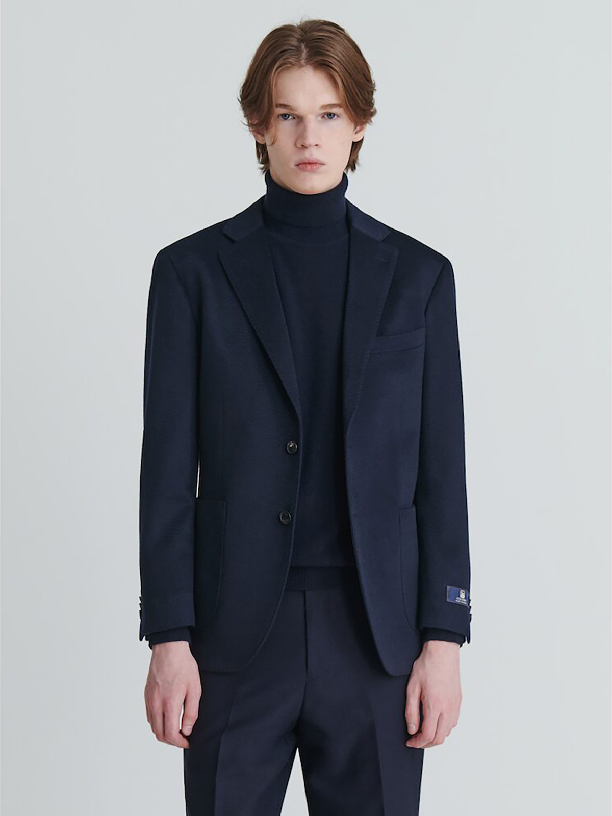 COLOMBO CASH 100% 블레이저  네이비