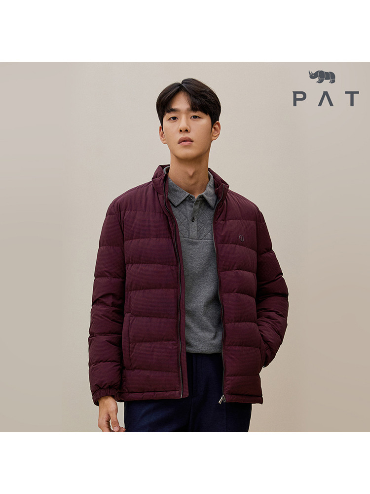 스트레치 패턴 구스다운 점퍼_1I72004