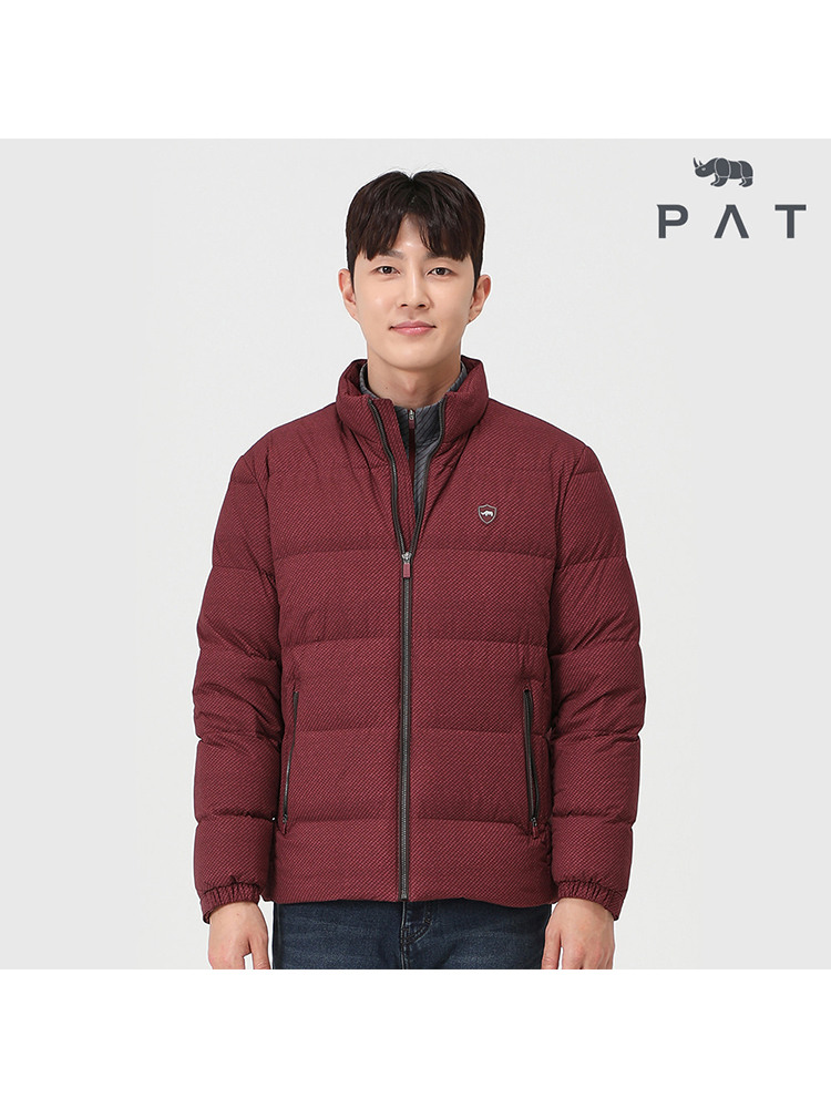 스트레치 프린트 구스다운 점퍼_1J72034