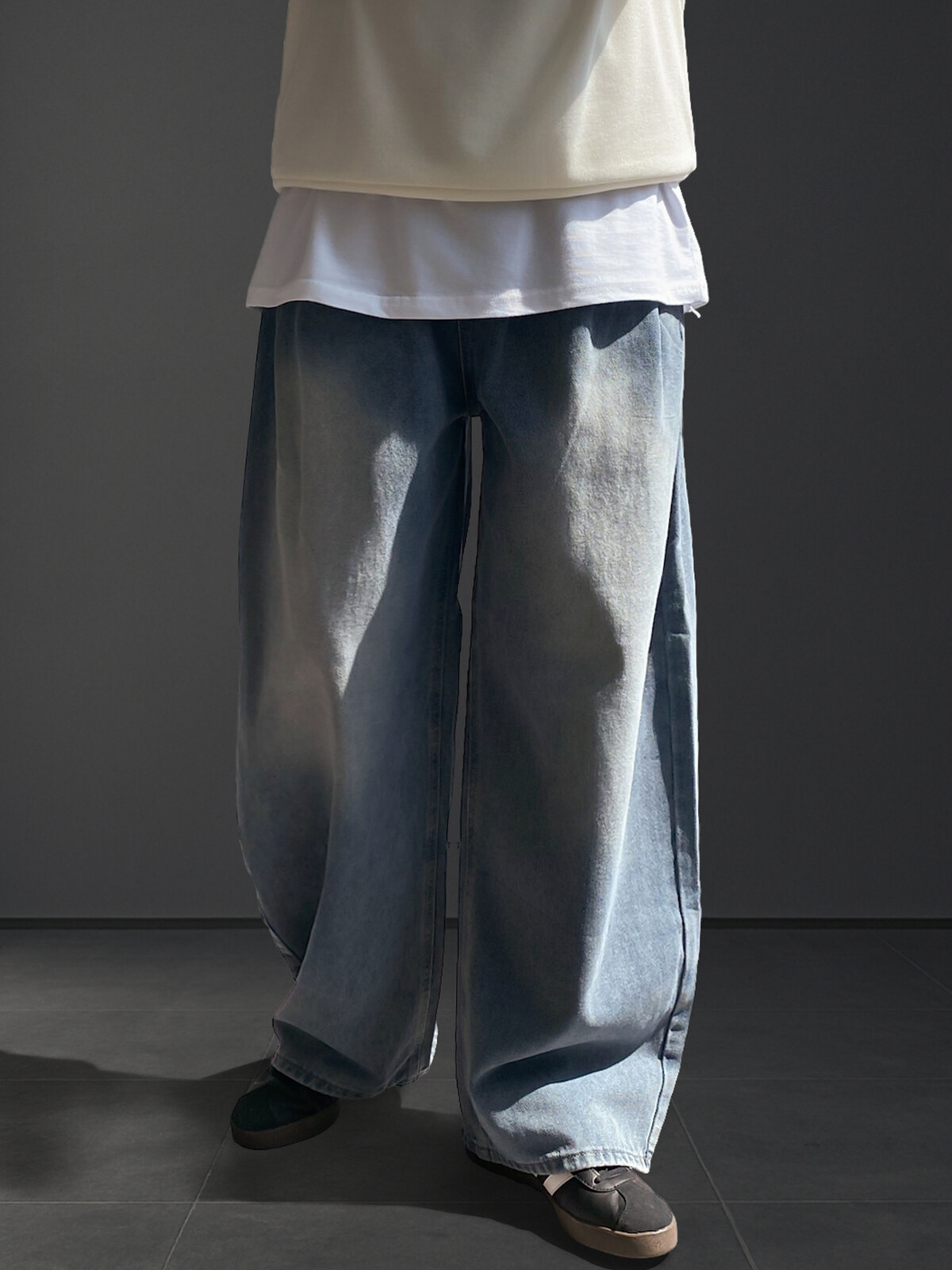 기본/롱 커브드 청바지 (5color S-3XL)