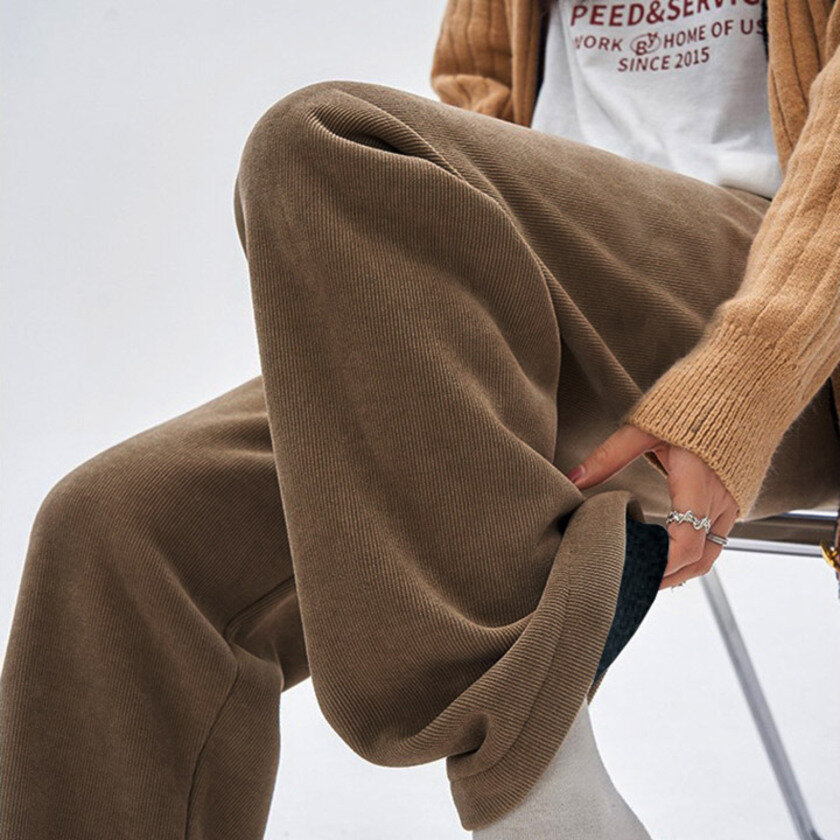 [2PACK] 남녀 봄 코듀로이 골지 와이드 팬츠 (논기모/Spring Edition)