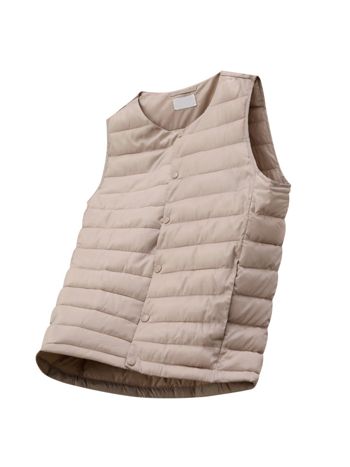 남녀공용 U넥 초경량 패딩조끼 TBC1010