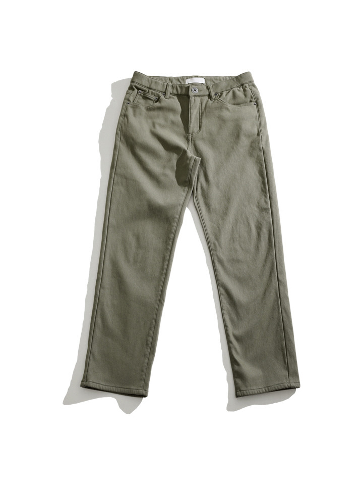 사방스판 기모 세미와이드 팬츠 285 BNJ1126