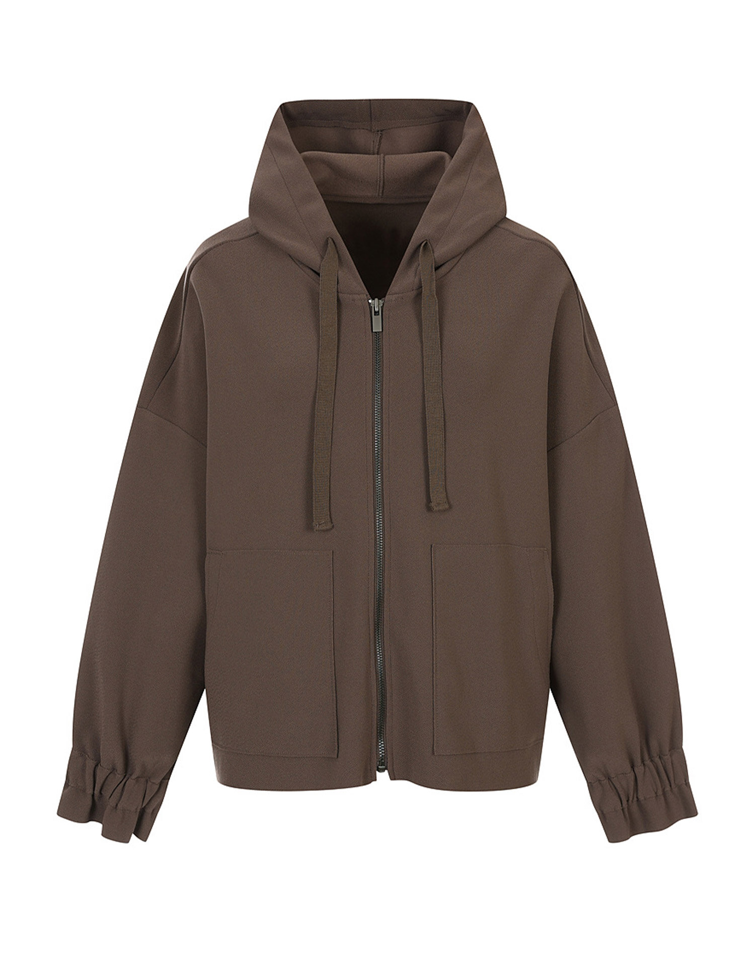 후드넥 캐주얼 집업 점퍼_M23OMJP50M0