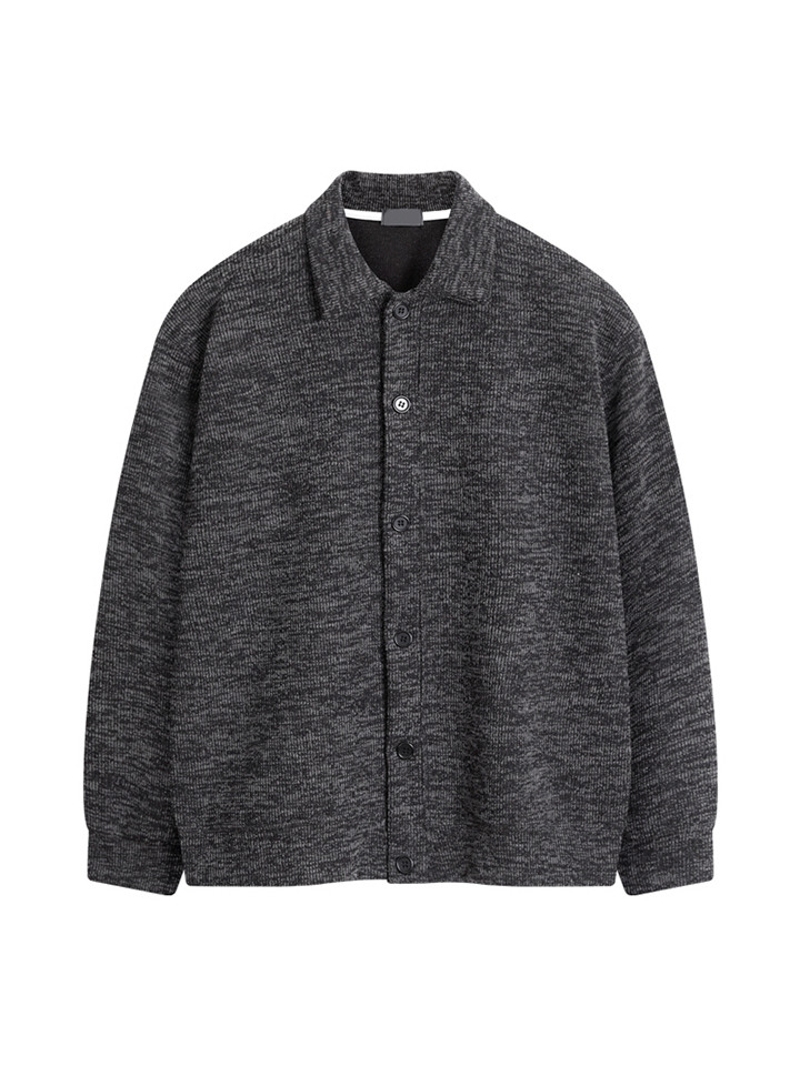 베이직 니트 카라 가디건 CRS1414