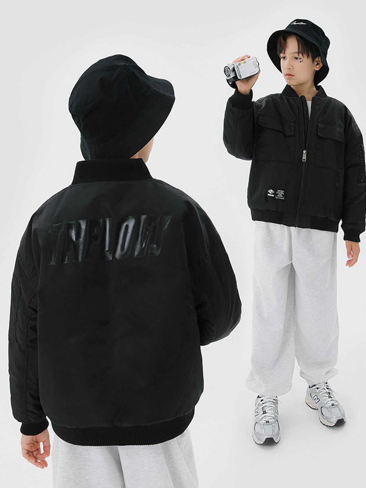 TNFL크롭항공점퍼[자켓TLEQ179]