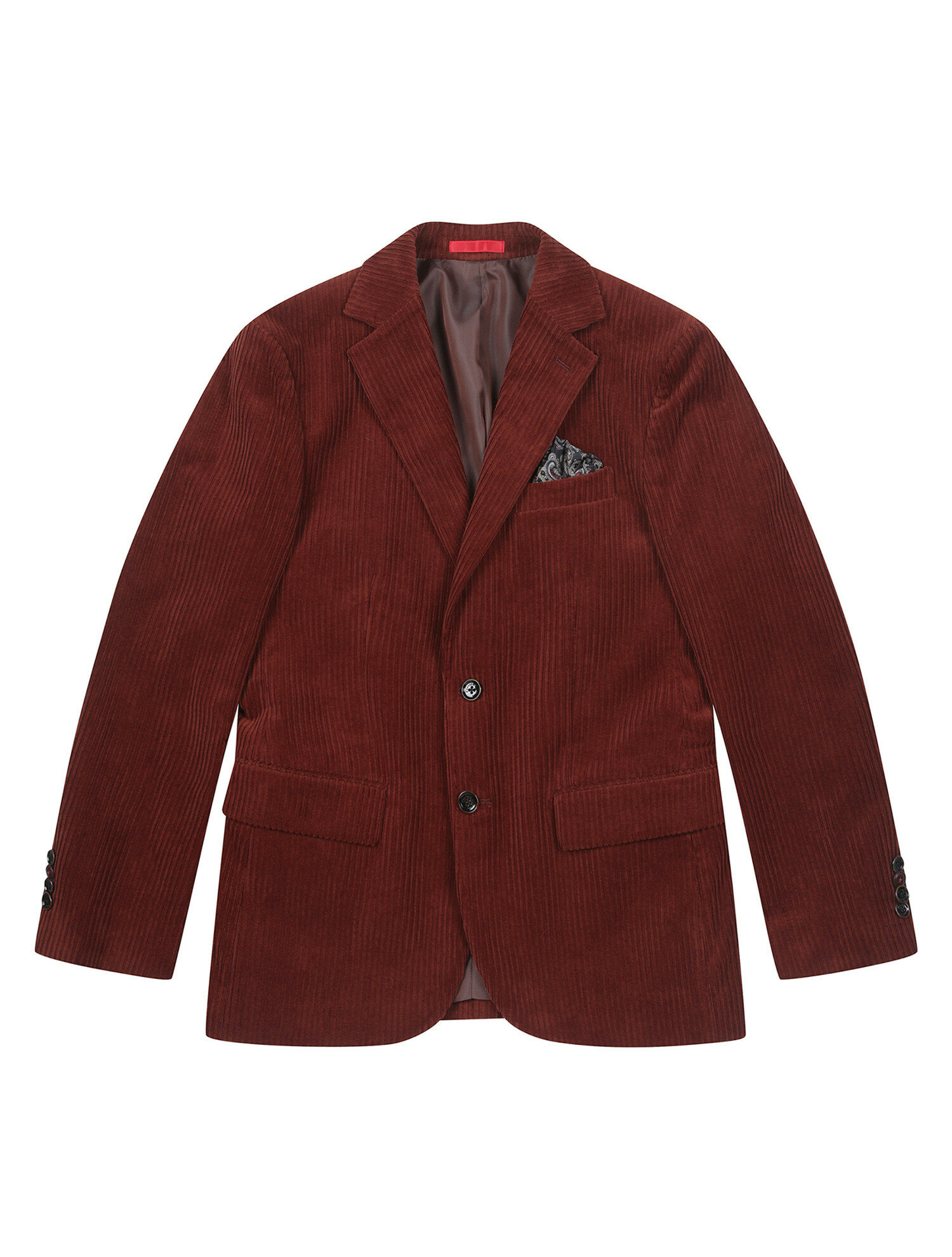 남성 코듀로이 이태리 소재 수입 자켓 브릭 (A0C943169)