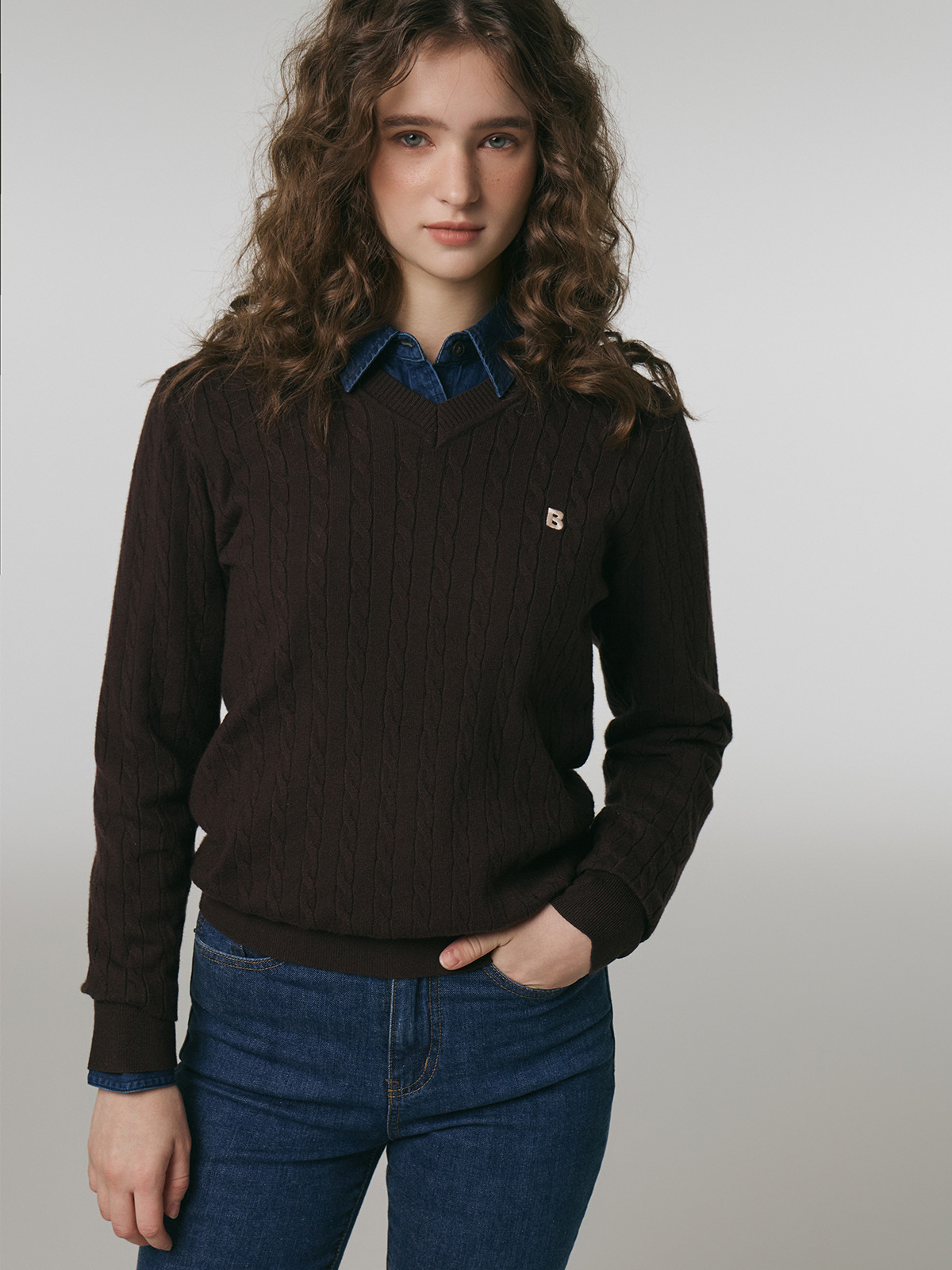 여성 아뜰리에 케이블 니트 3종 택1