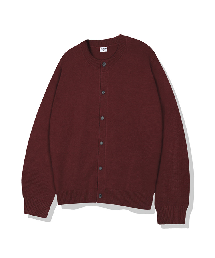 베이직 라운드넥 버튼 니트 가디건 4 Color [ULZG_0001]