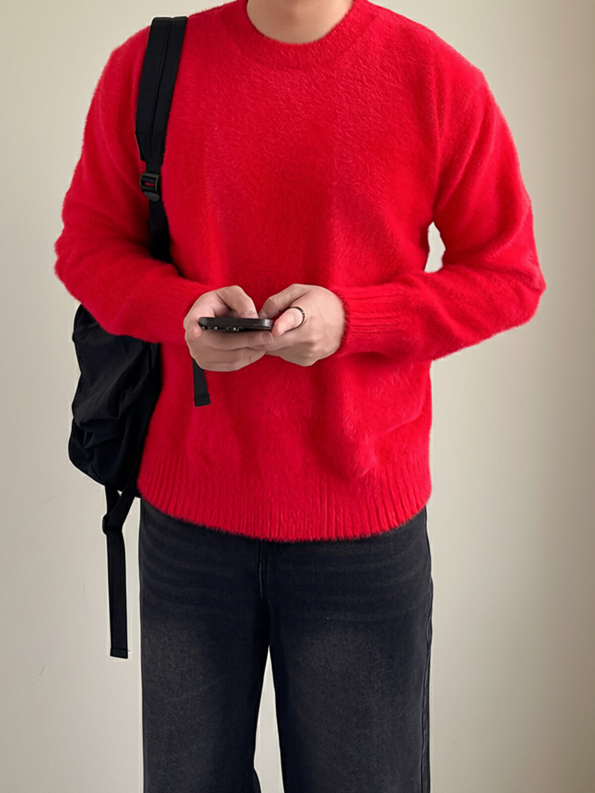 남녀공용 오버핏 니트