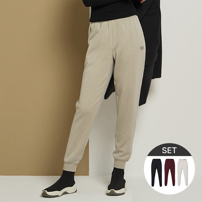 [3PACK] 겨울 융기모 조거팬츠