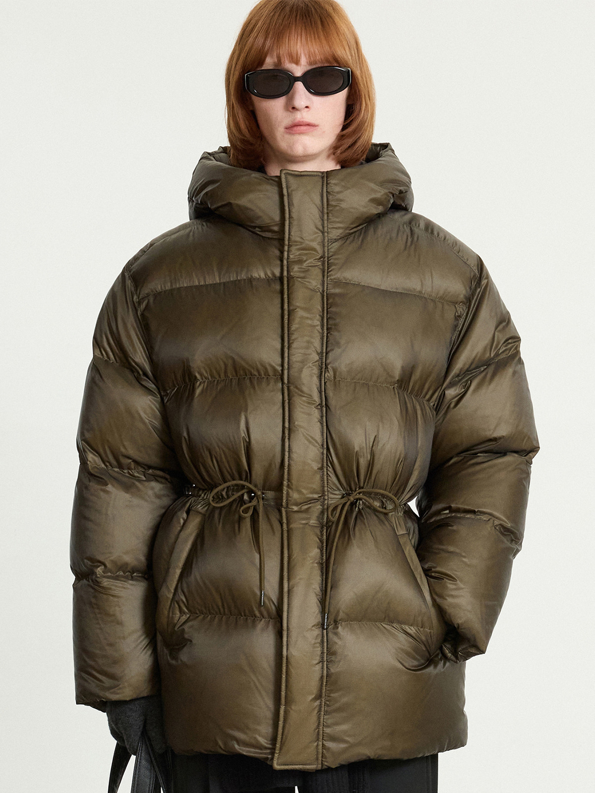 City Climber European-goose Down Parka (Olive Khaki) TNJU5F202K2