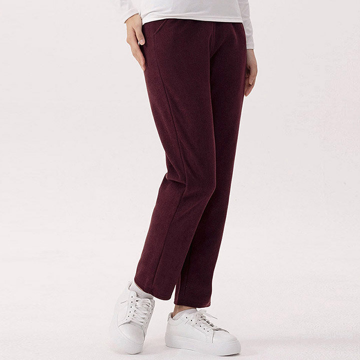 [2PACK] 겨울 여성 기모 코듀로이 루즈핏 팬츠 골덴바지