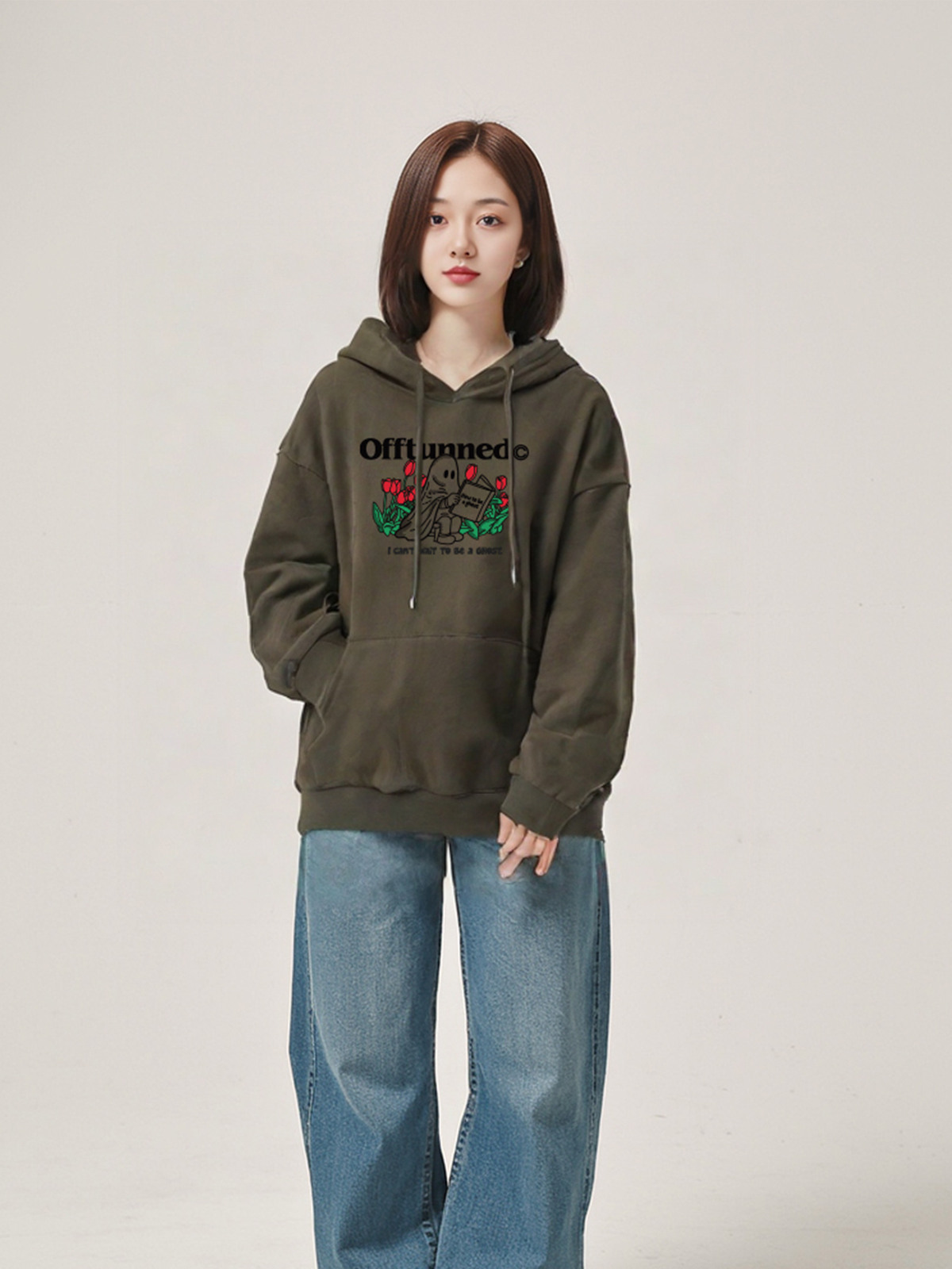 GHOST 후드티 (기모X)