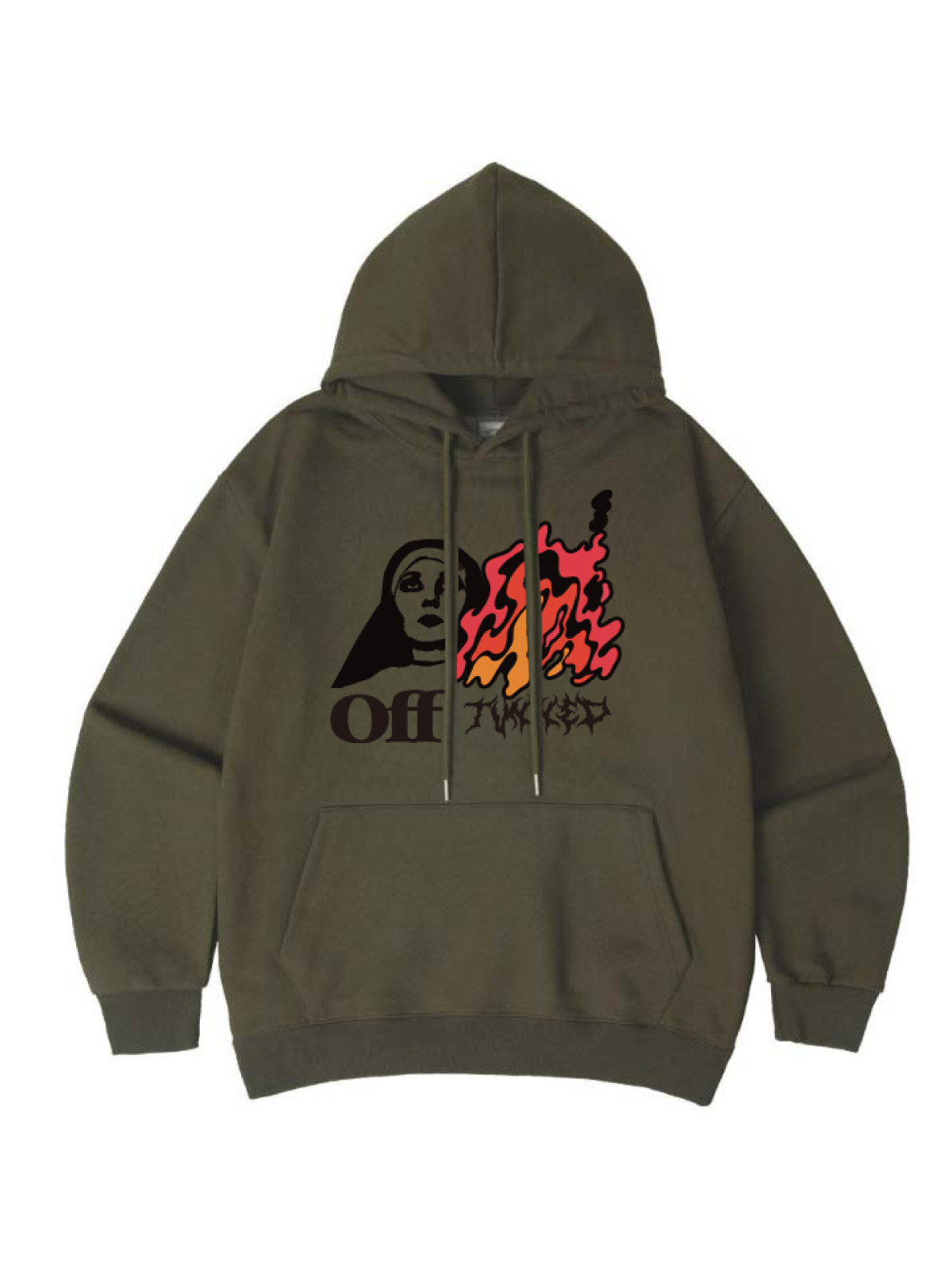 FIRE 후드티 (기모X)