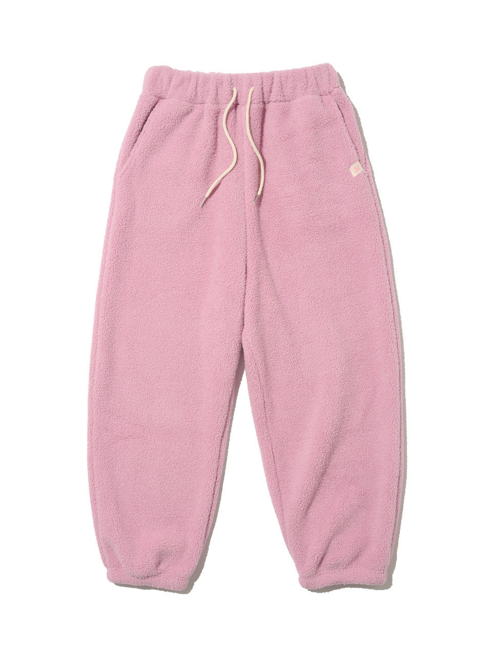 코지베어 뽀글이 플리스 조거 팬츠 (핑크)