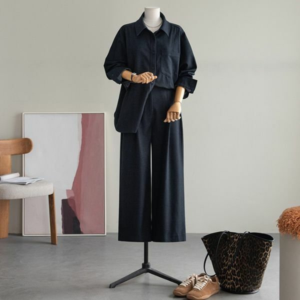 A. 마리엔 피치기모 셔츠 세트[세트EAM51] 빅사이즈