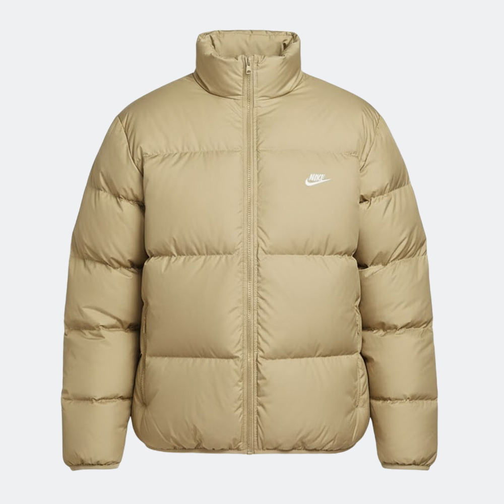 (국내매장판)스포츠웨어 클럽 남성 써마 핏 패딩 재킷 IB2976 (파라슈트 베이지/화이트)