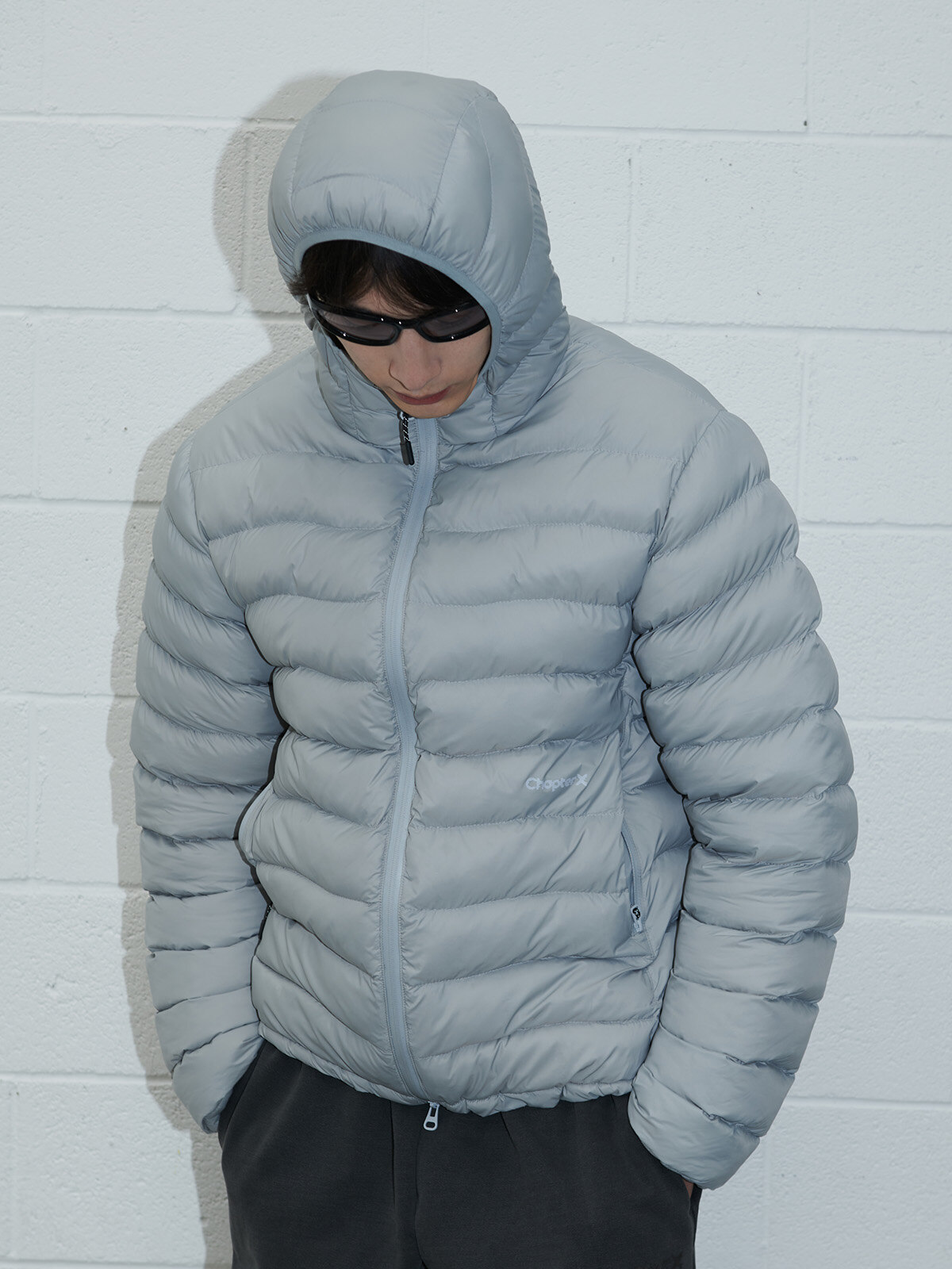 쉐이드로고 웨이브 라이트 푸퍼 (Blue Grey)