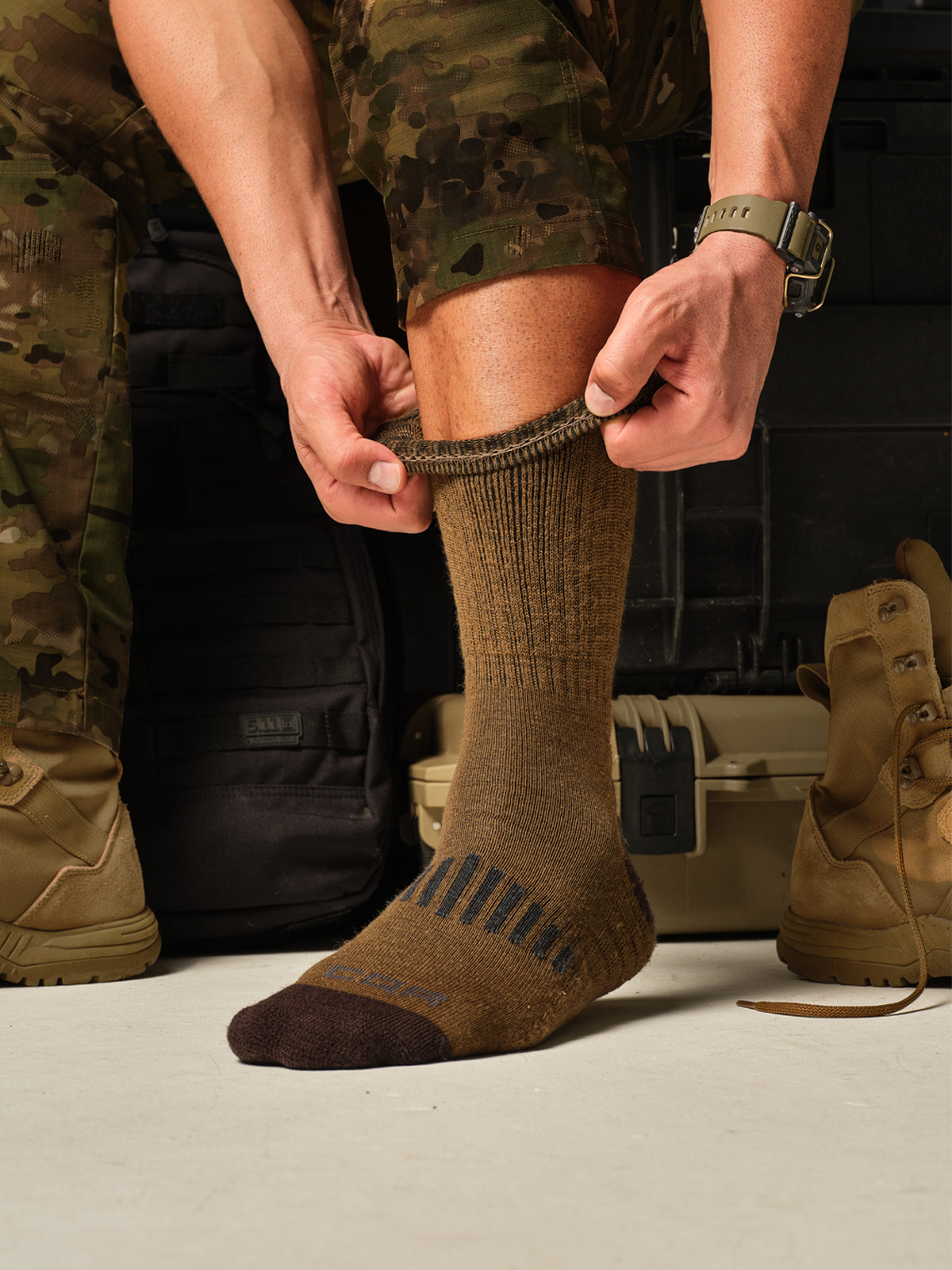 [3PACK] 국산 울 71% 아웃도어 사계절 등산 장목양말