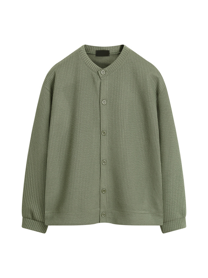 베이직 라운드넥 버튼 니트 가디건 HA-1001 MMO1006