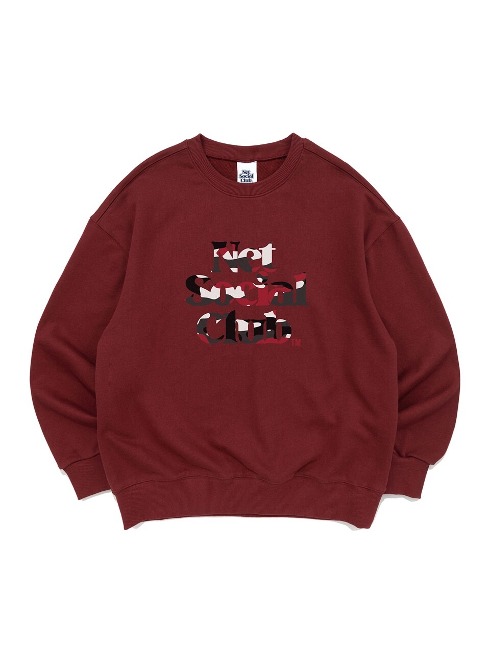 OG LOGO CAMO PACK SWEATSHIRTS  (BURGUNDY)