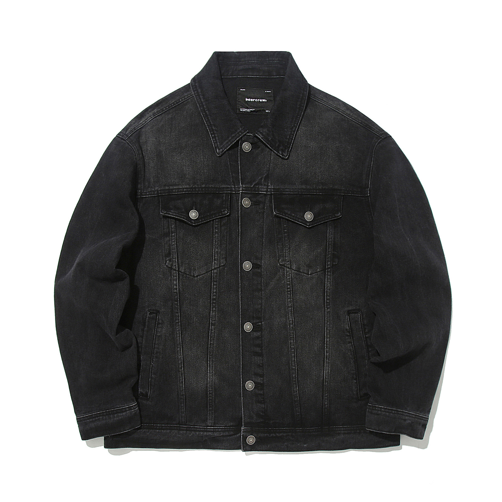 에센셜 트러커 데님자켓 D그레이 ITA1EJ01ADG