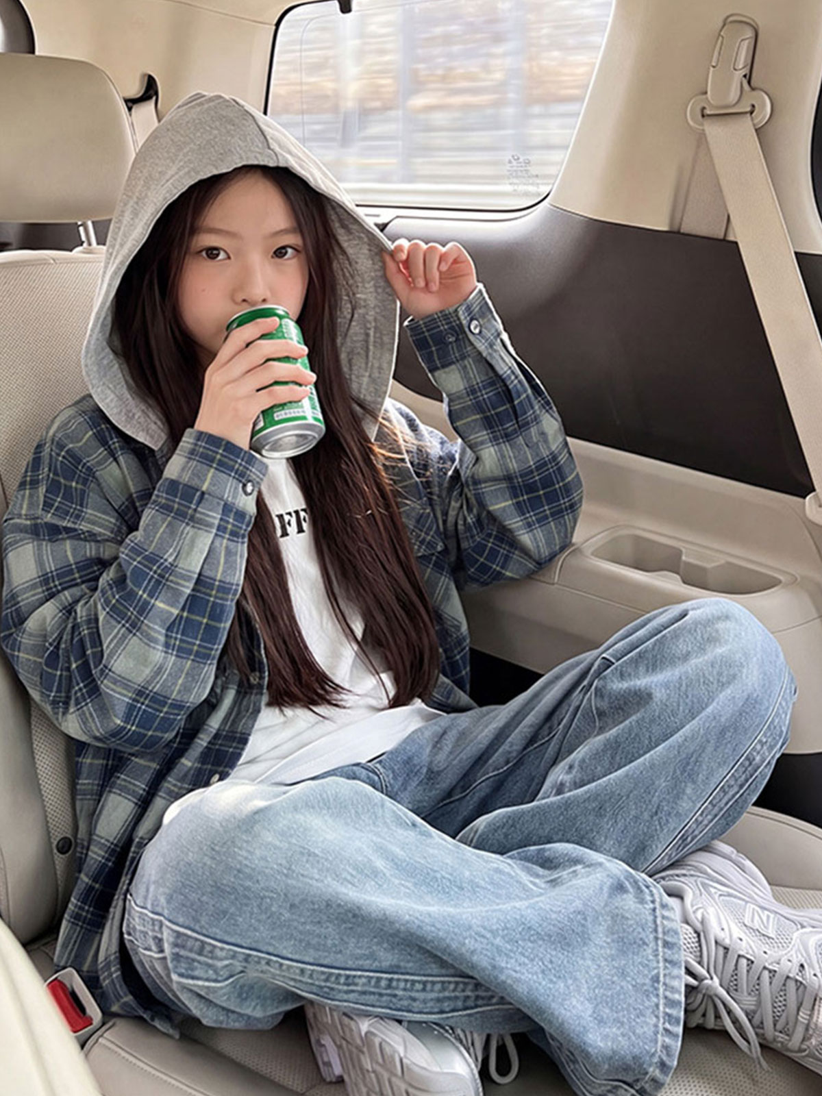[B156]하입후드체크남방