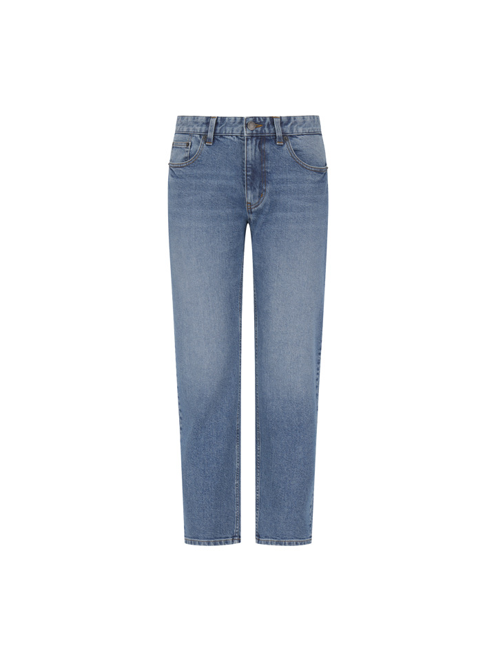 남성) 테이퍼드 핏 데님 팬츠