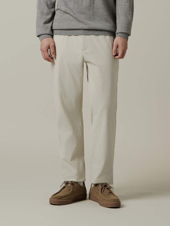 남성) 코듀로이 풀밴딩 팬츠