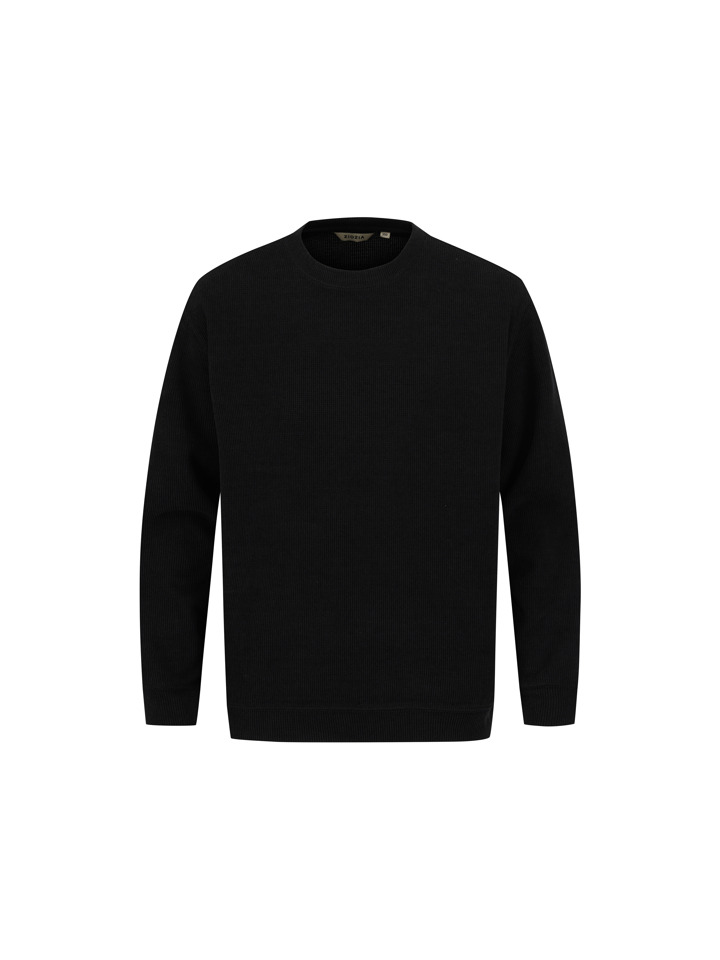 남성 소프트 라운드 맨투맨