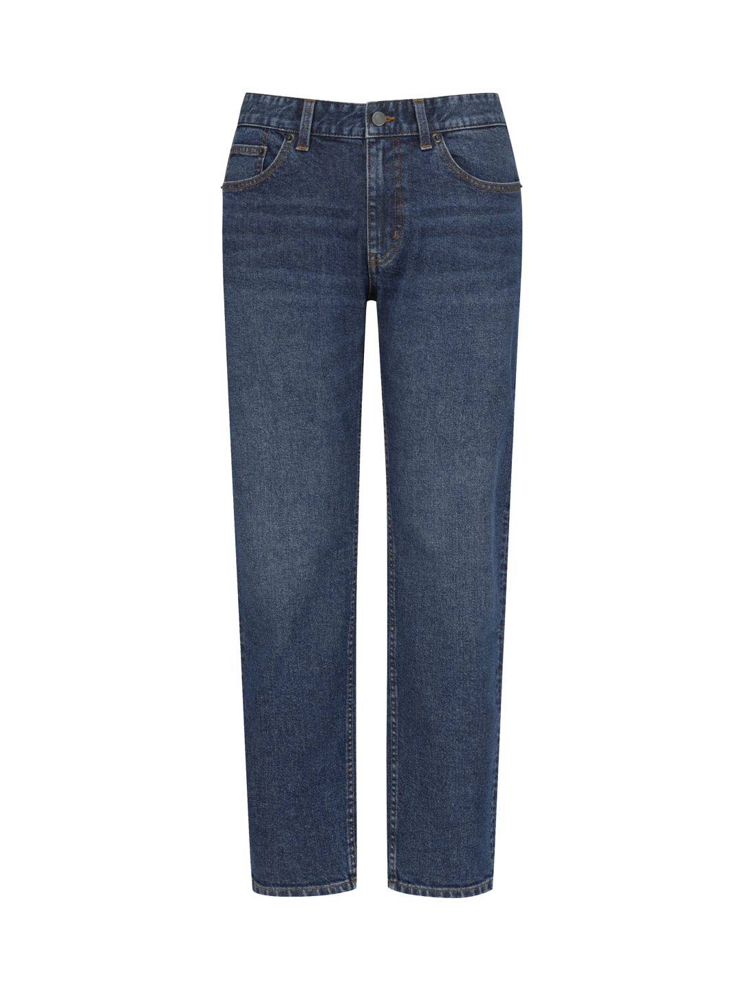 남성) 테이퍼드 크롭 데님 팬츠