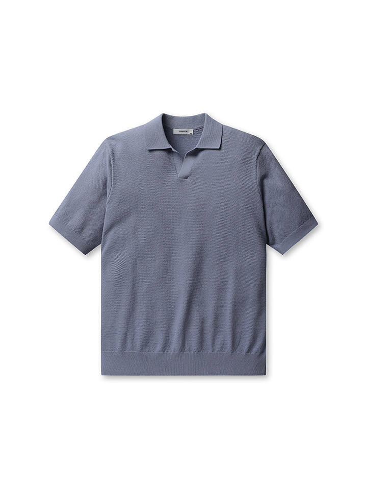 남성) 슬릿넥 카라 스웨터