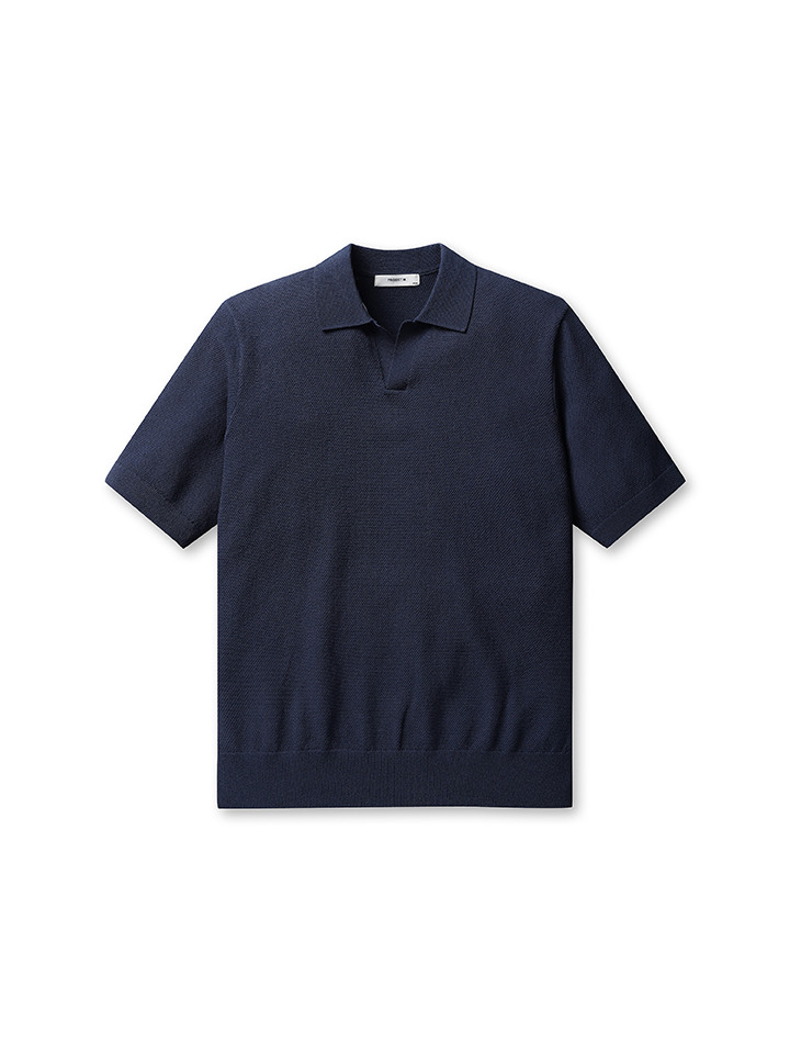 남성) 슬릿넥 카라 스웨터