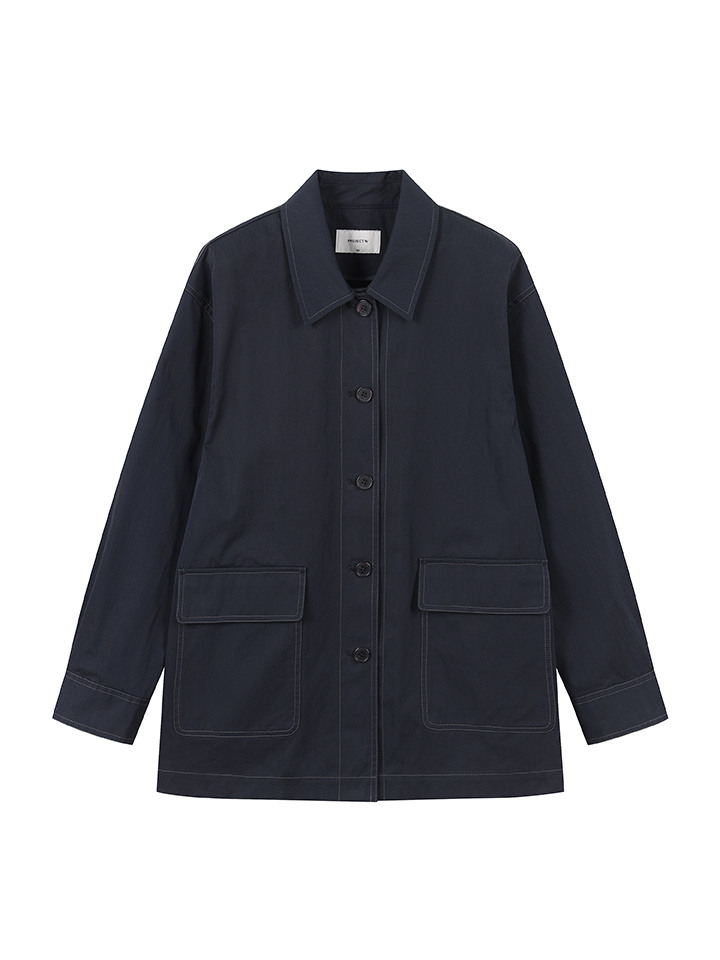 여성) 중기장 워크 자켓