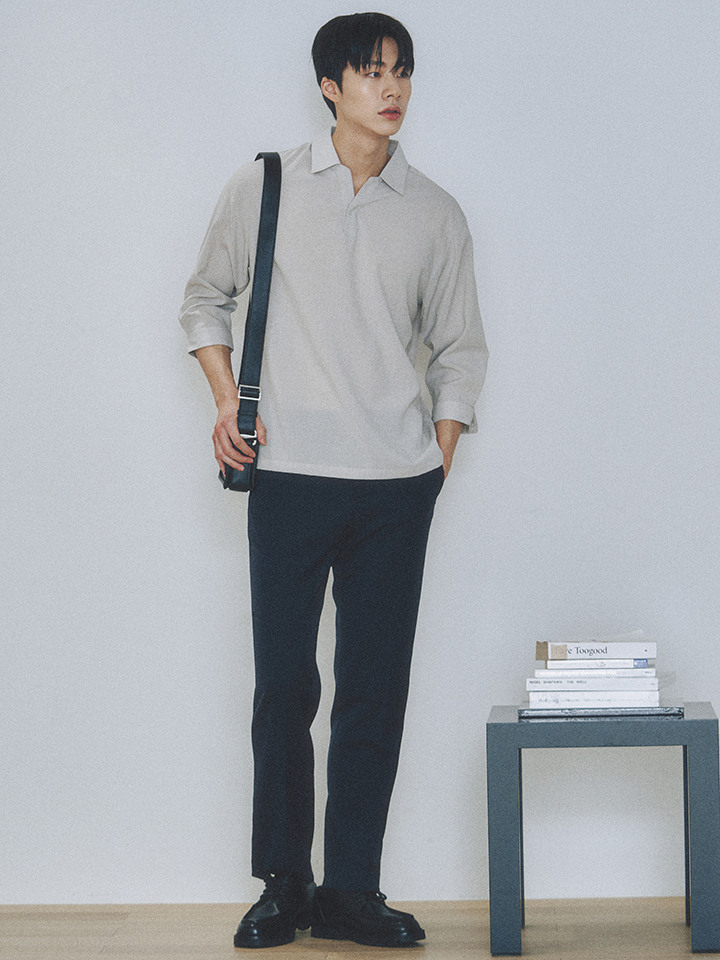 남성) Aero cool 테이퍼드핏 슬랙스