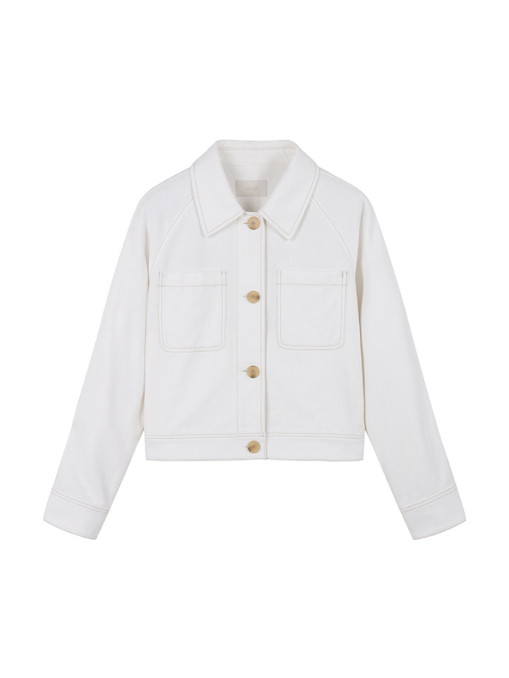 여성) 코튼 트러커 자켓