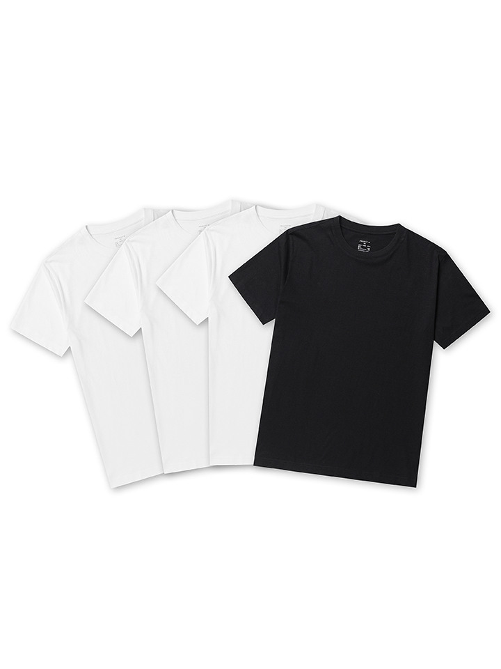 공용) 코튼 반팔티 4PACK