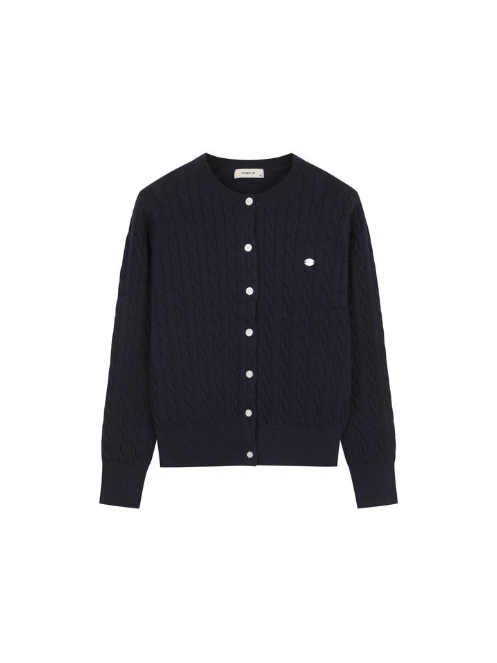 여성) 케이블 가디건