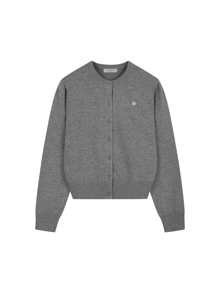 여성) 라운드넥 가디건