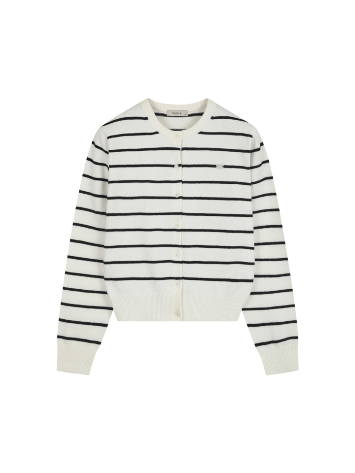 여성) 라운드넥 가디건