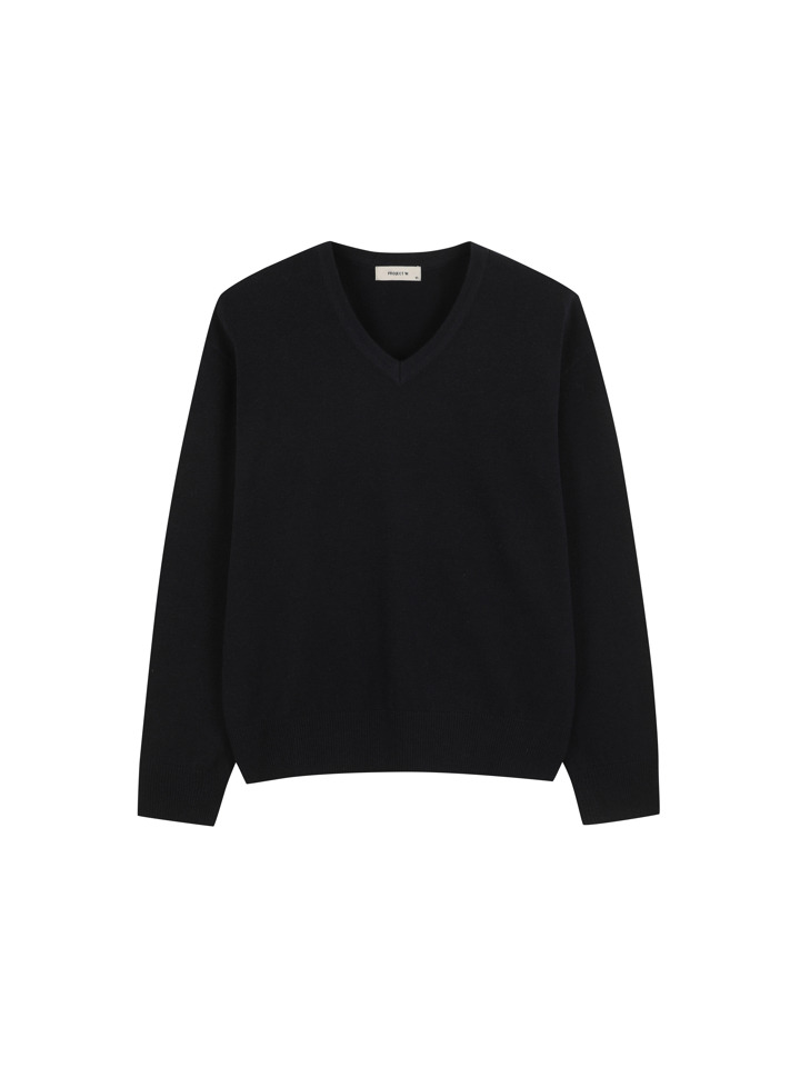 여성) 브이넥 스웨터