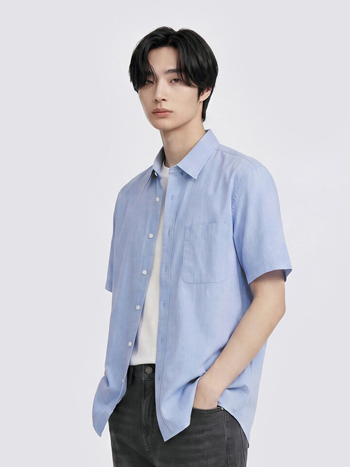 남) 찰랑셔츠 반팔