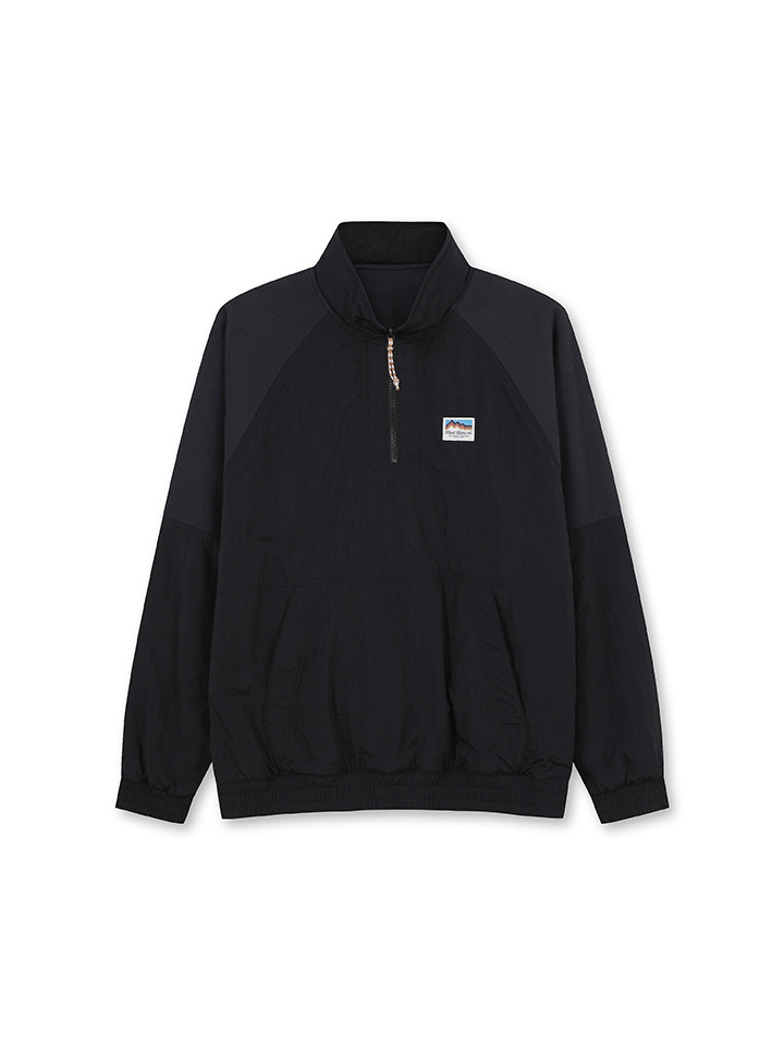 남성) 리버서블 하프 집업