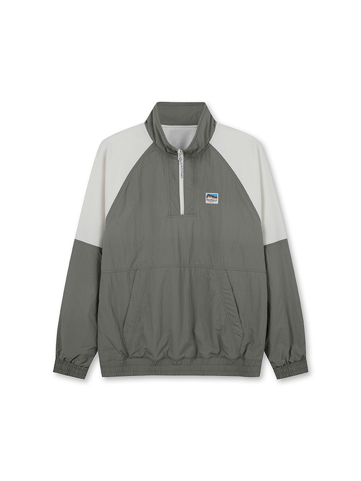 남성) 리버서블 하프 집업