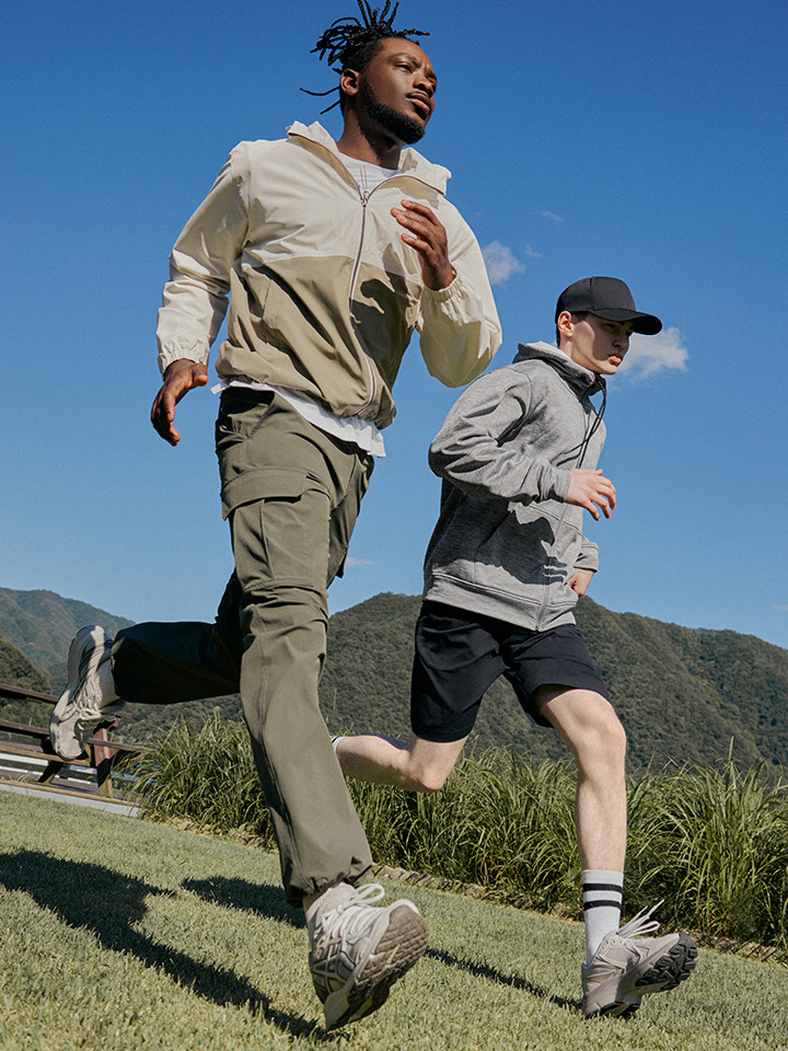 남성) 카고 와이드 팬츠