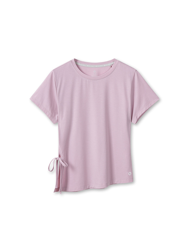 여성) 커버업 타잉 반팔 티