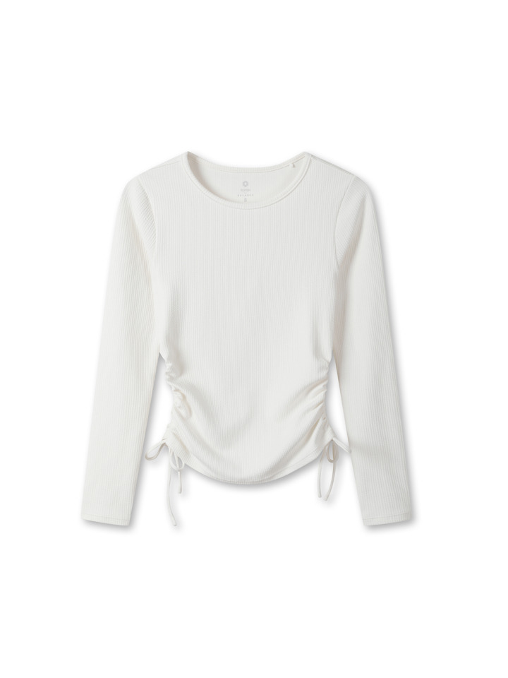 여성) 래쉬가드 크링클 루싱 풀오버