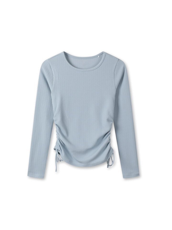 여성) 래쉬가드 크링클 루싱 풀오버