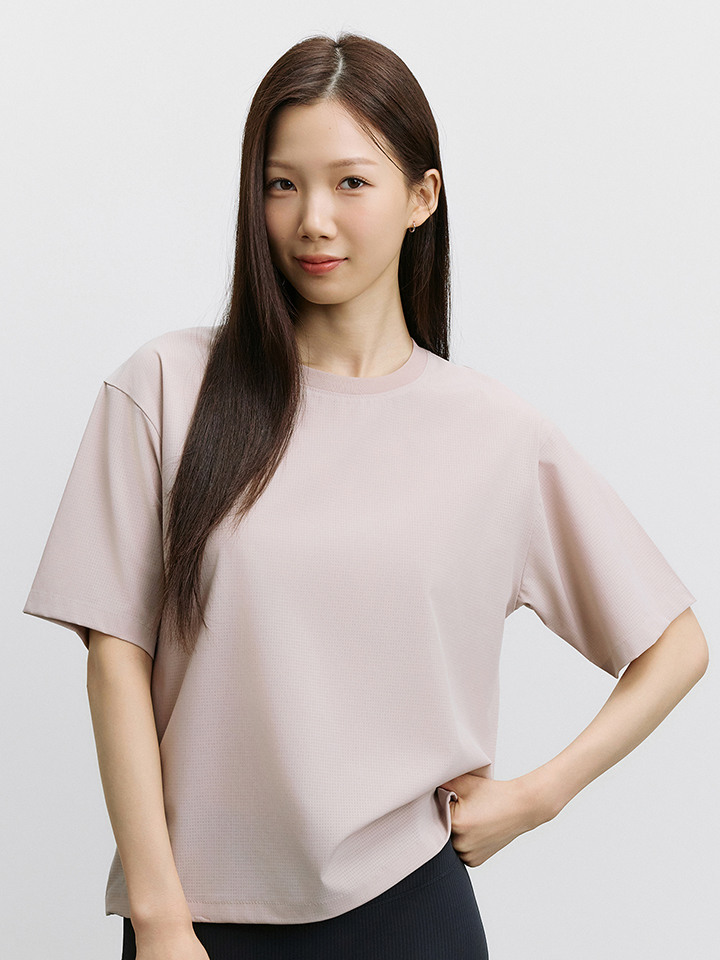 여성) 퀵드라이 피스테 (반팔)